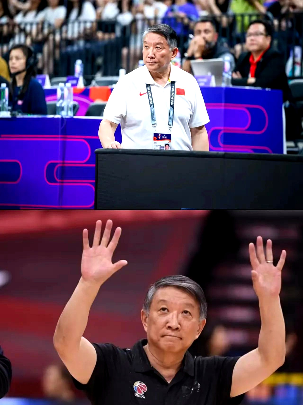 主教练点评比赛，球员战术变化频现